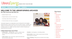 Desktop Screenshot of librarysparks.com